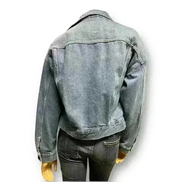 NWOT H&M women’s 90’s denim jacket size XS - Picture 7 of 13